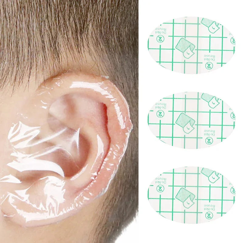 

20pcs Disposable Waterproof Ear Protector Swimming Cover Caps Salon Hairdressing Dye Water Shampoo Shower Ear Care Cover