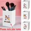 Customized Name Practical Acrylic Pencil Cup Desk Organizer Pen Holder Makeup Brush Storage Office Accessories Study Organizer 1