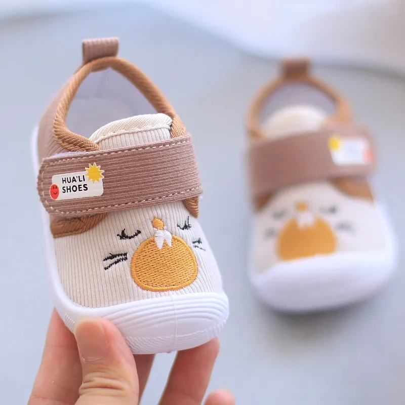 Infant Kids Baby Cartoon Anti Kicking Functional Shoe Soft Sole Squeaky Sneakers for Boy Girl Toddler Non-slip for Baby Shoes Soft Sole Shoes