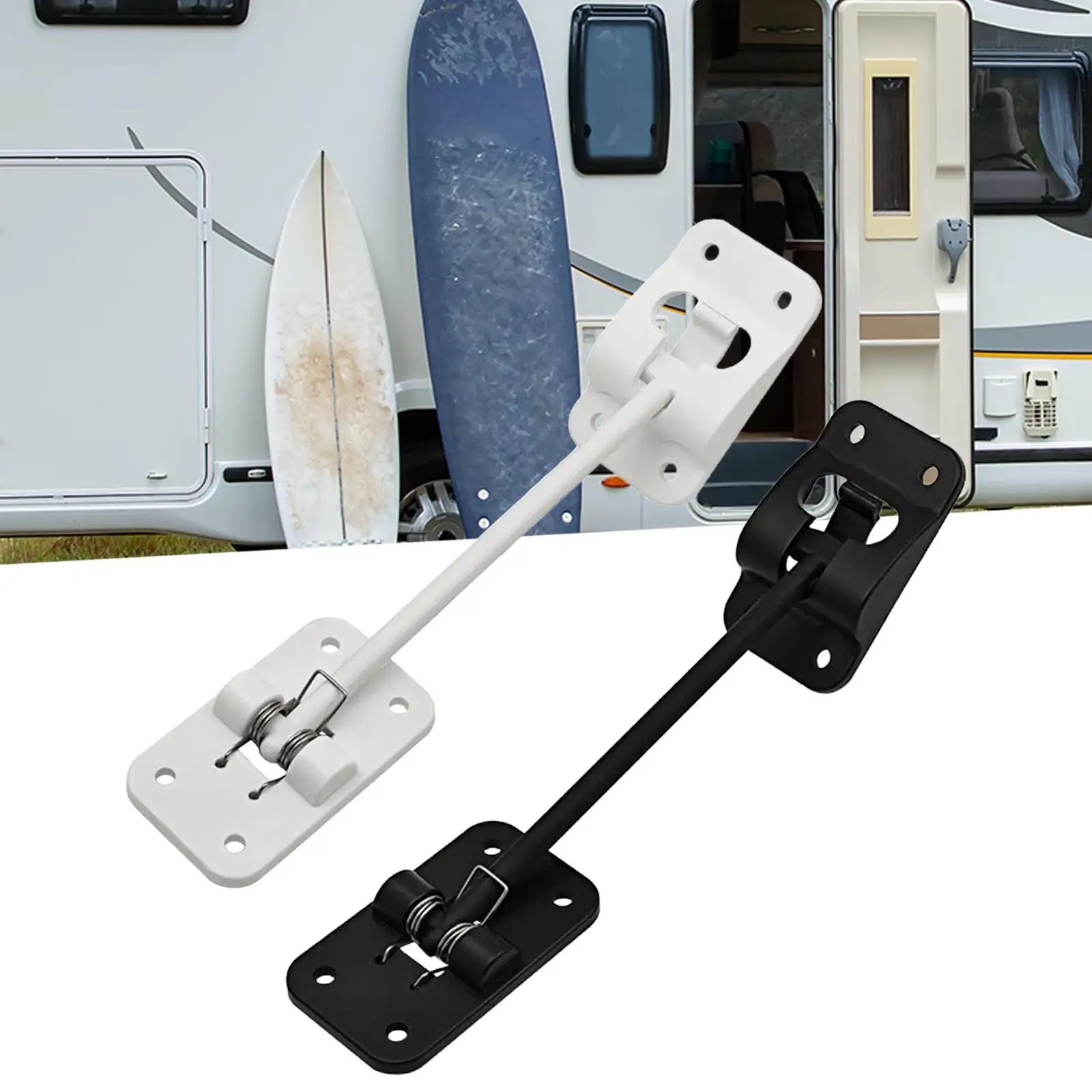 RV Door Holder Easy Installation Exterior Door Hold Hook for Trailer