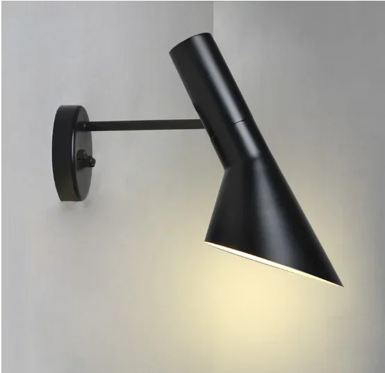 Nordic Designers Iron AJ LED Wall Lamp Living Room Bedroom Modern Bedside Lamp Indoor Lighting wall sconce light