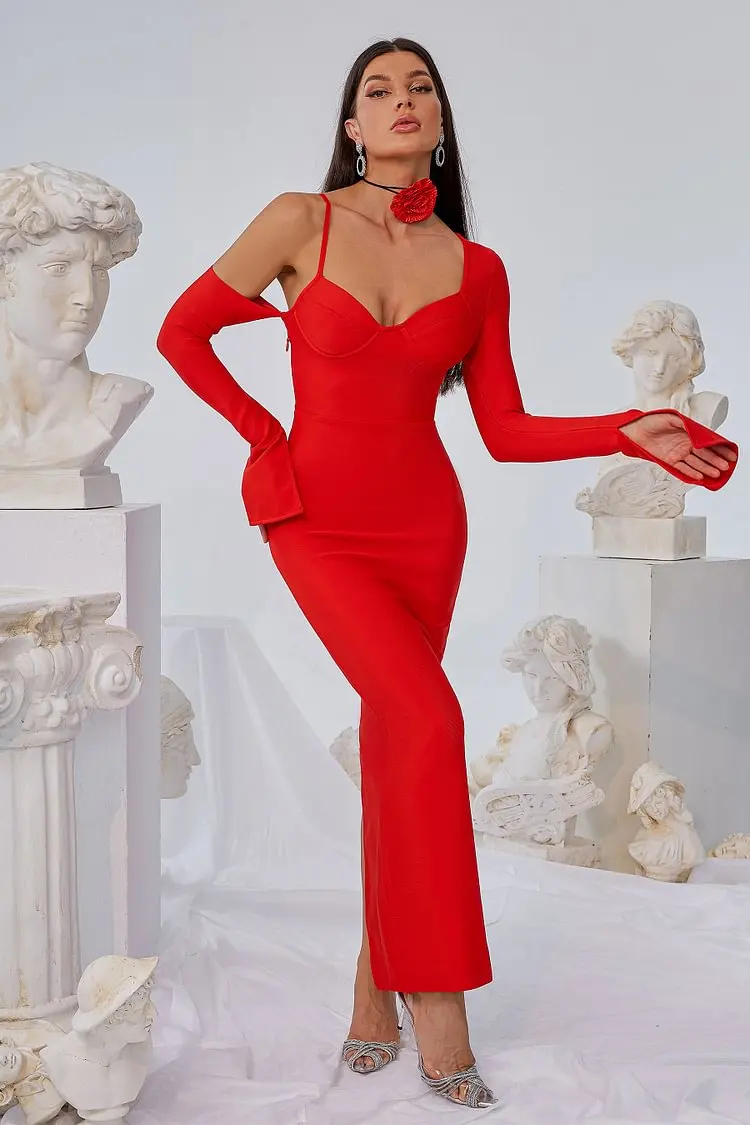 Рисунок 2 - Женское роскошное вечернее красное