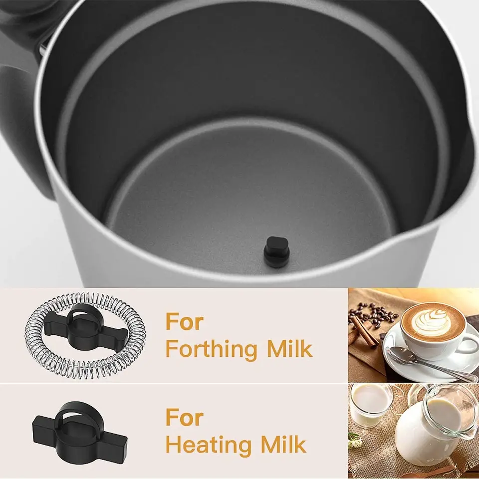 Frusta Per Montare Latte, Compatibile Con Molte Marche Di Montalatte A Induzione - Foto 8