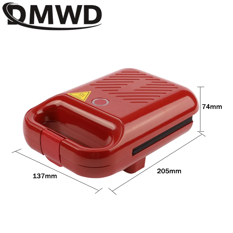 DMWD Multifunction Electric Sandwich Maker Bread Muffin Breakfast Light Food Machine Omelette Baking Pan Panini Grill Toaster