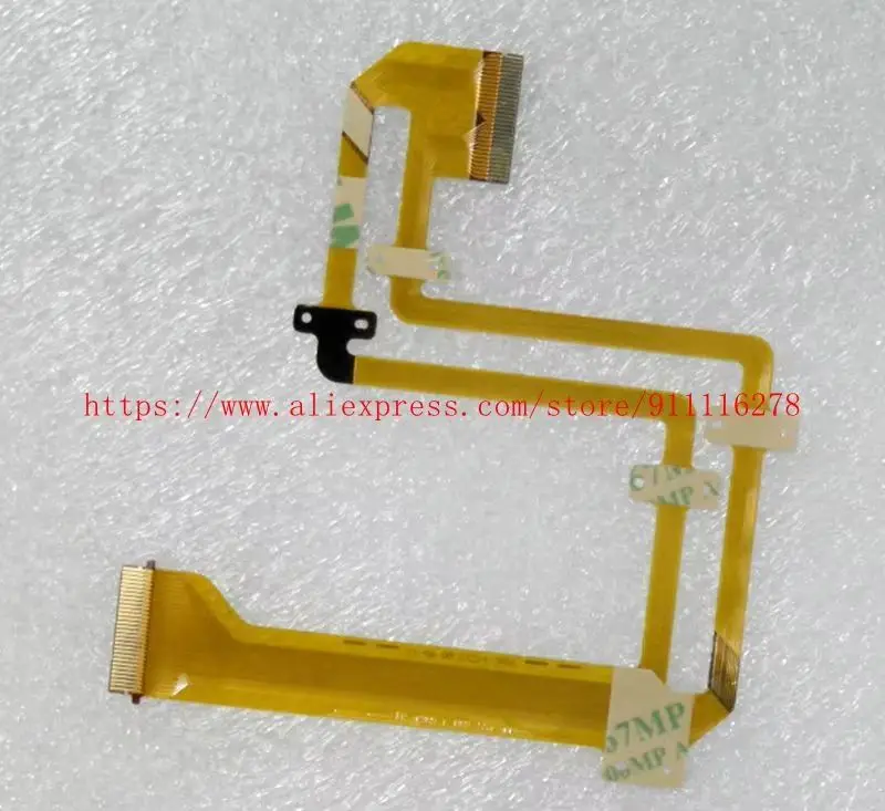 DCR-SX20E DCR-SX21E SX20E SX21E 비디오 카메라 수리 부품용 새 LCD 플렉스 케이블 2개