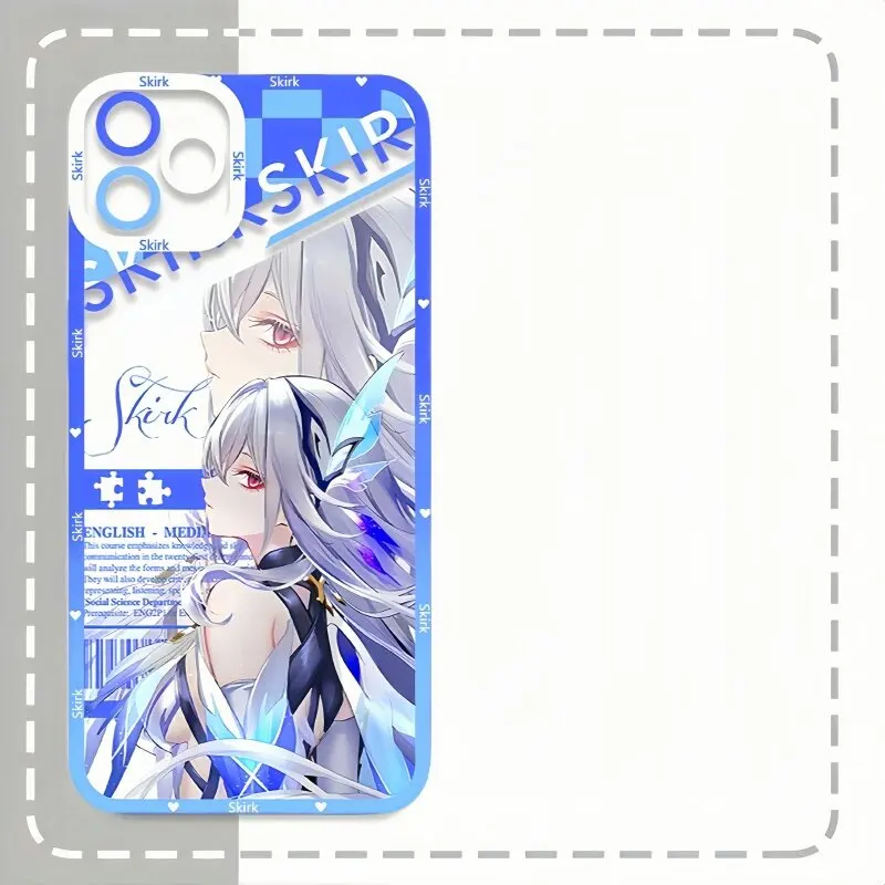 Skirk Character Design Phone Case - Genshin Impact Edition