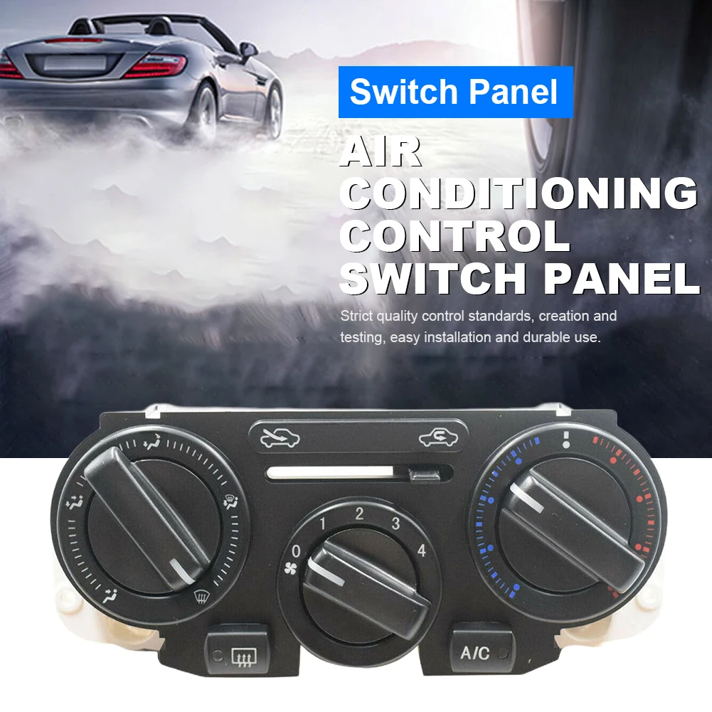Car Climate Control Switch Car Air Conditioning Control Plate Climate Control Panel for Nissan Tiida Livina NV200 Geniss 07-15