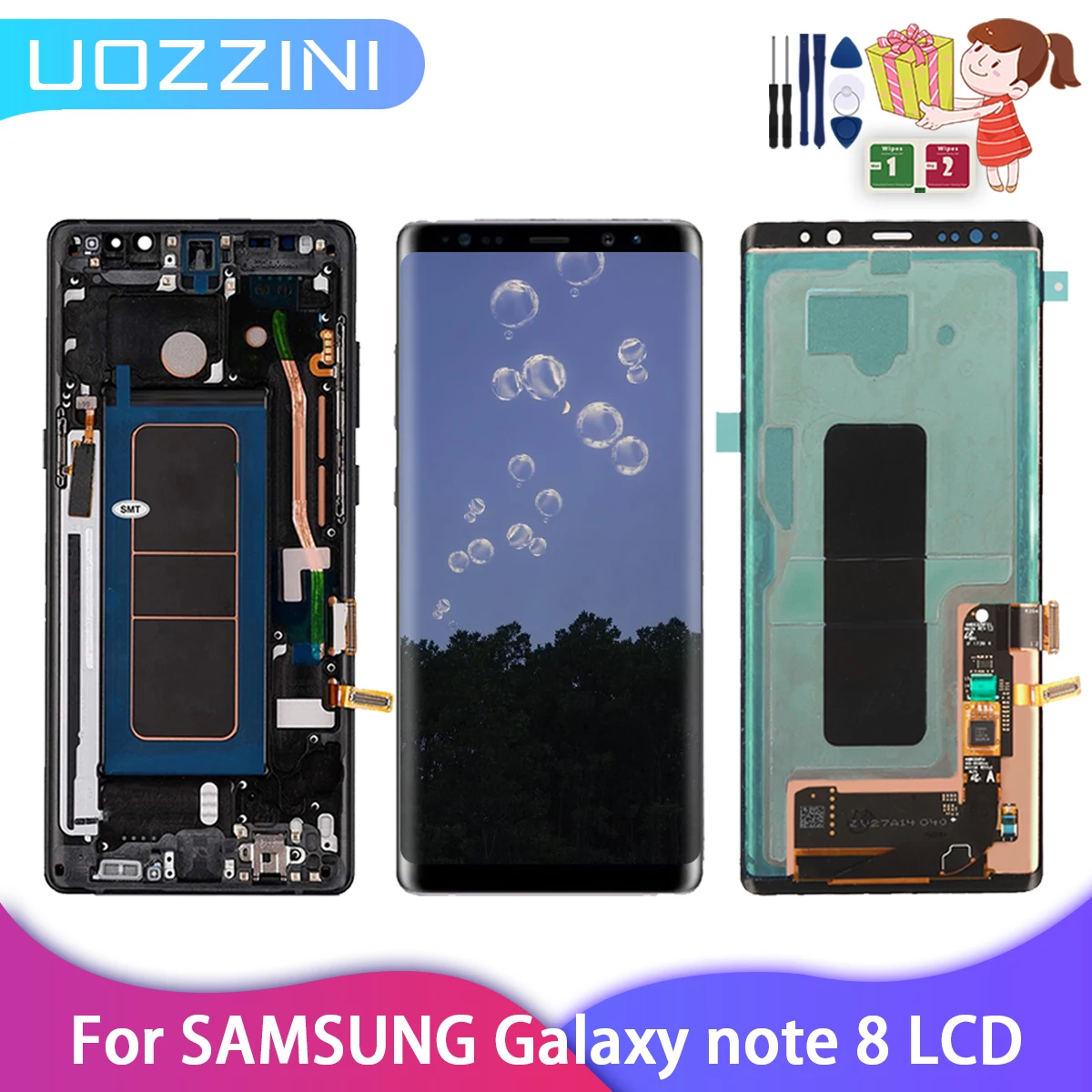 6.3" Amoled Working Lcd Display Touch Screen Assembly For Samsung