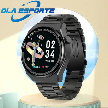 Ola Esporte Smart Watch Gt5pro Uomo Donna Chiamata Bluetooth Telefono SmartWatch GPS Orologio fai da te Viso Frequenza cardiaca Monitor sanitario Impermeabile