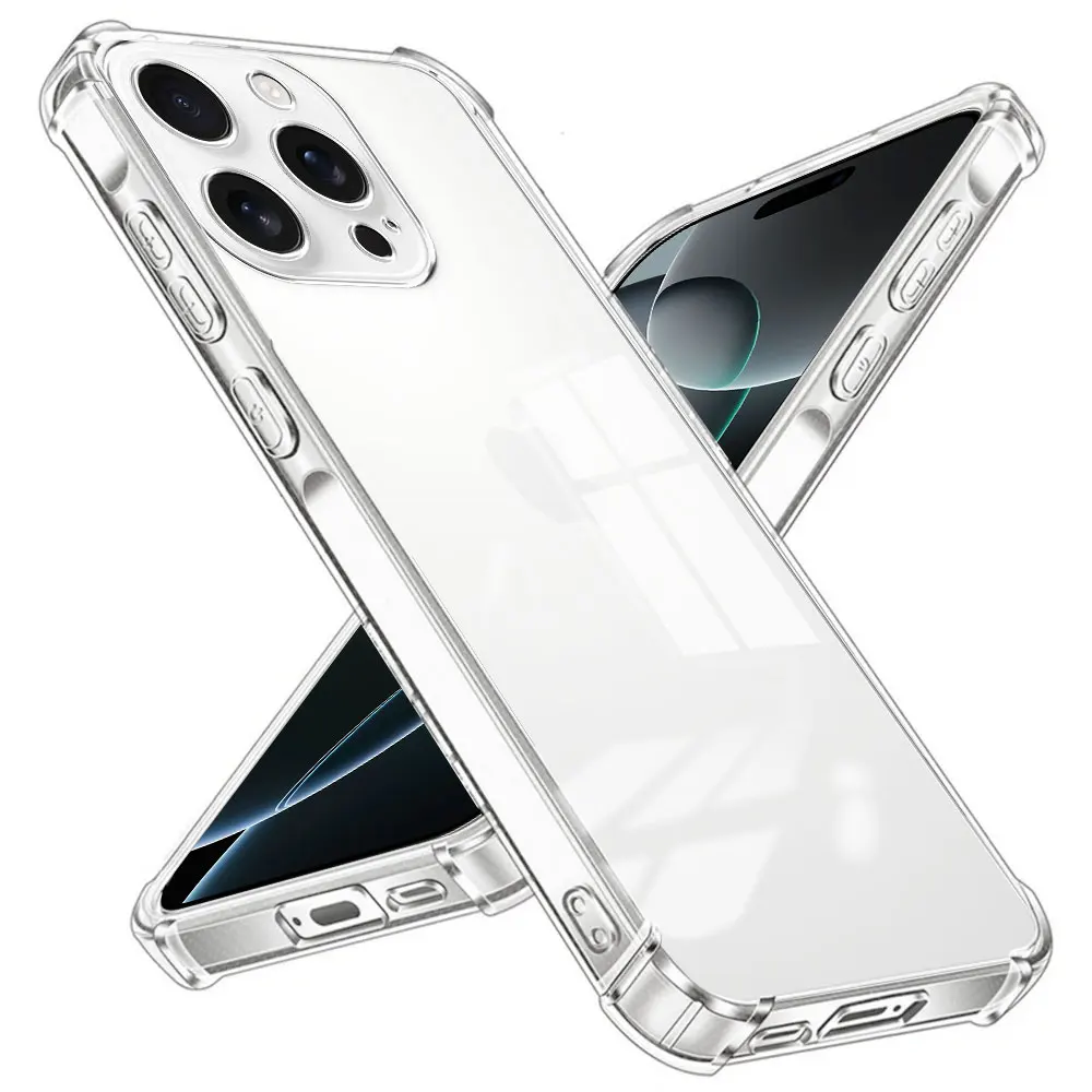 Ultra-Durable Clear Shockproof Silicone Phone Case