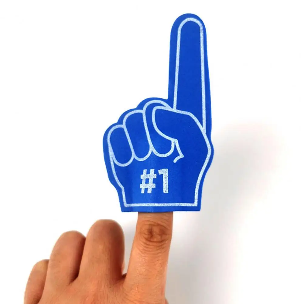 

Mini Foam Fingers Colorful Foam Finger Toys Fun Valentine Gifts for Boys Girls 24 Packs with Cards for Classroom Exchange Party