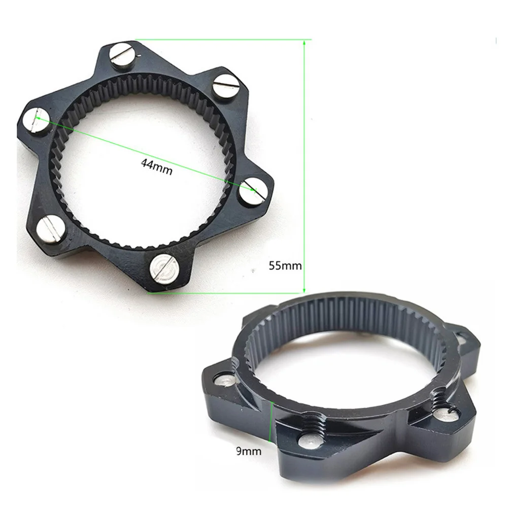 1&times;Bicycle Centerlock To 6-Hole Adaptor 6-Bolt Disc Brake On Centrelock Hub Center Locks Conversion Seat Cycling Accessory