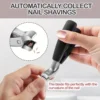 1pcs Modern Stainless Steel Fingernail Clippers with Concave Blade, Heavy-Duty Nail Clipper with Curved Design, Large Opening 5