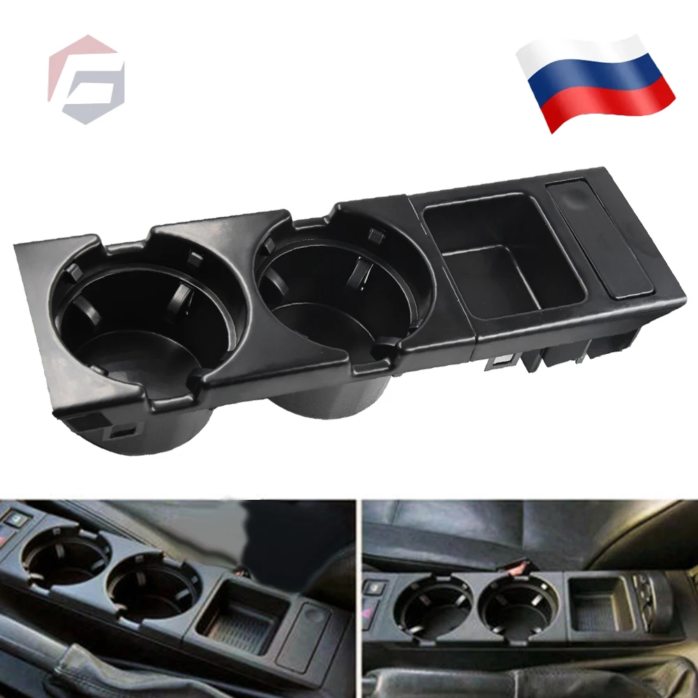 Gris pour Bmw E46 3 Series Porte-gobelet de voiture Porte-gobelets Kit De  boîte à eau Porte-gobelets