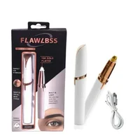 Electric Eyebrow Trimmer Electric Face Eyebrow Hair Trimmer Mini Portable Women Body Shaver Remover Blade Eye Rechargeable 1