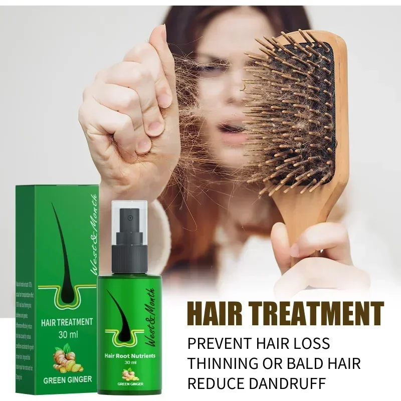Herbal Hair Growth Products Men women Anti-alopecia Spray Care Scalp Treatment Prevent Hair Loss Essential Oil hair growth oil hair restoration products