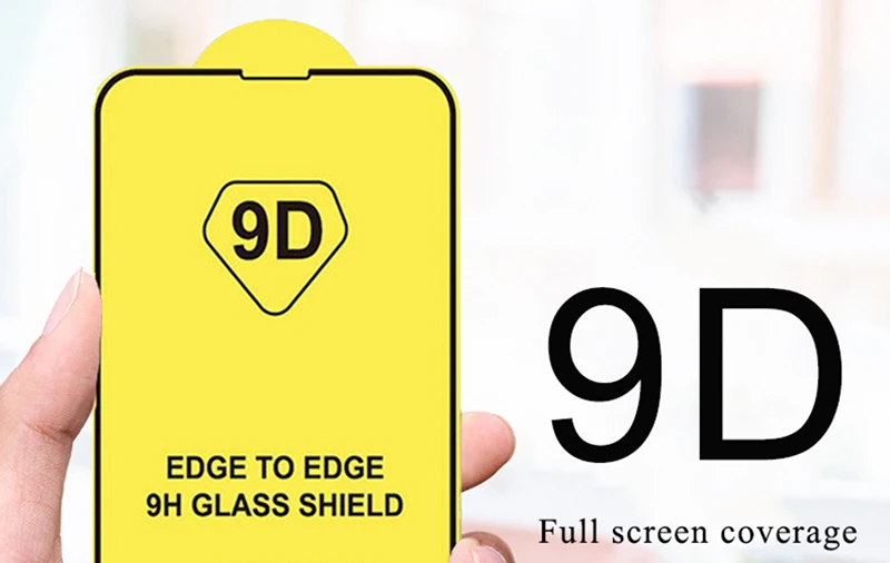 Premium 9D Anti-Explosion Glass Screen Protector Film