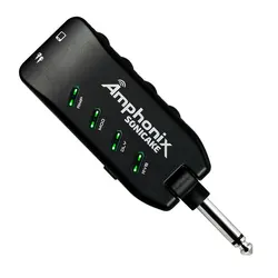 SONICAKE Bluetooth Headphone Guitar Amplifier Plug-In USB Chargable Portable Pocket Carry-On Bedroom Multi-Effects QAP-10