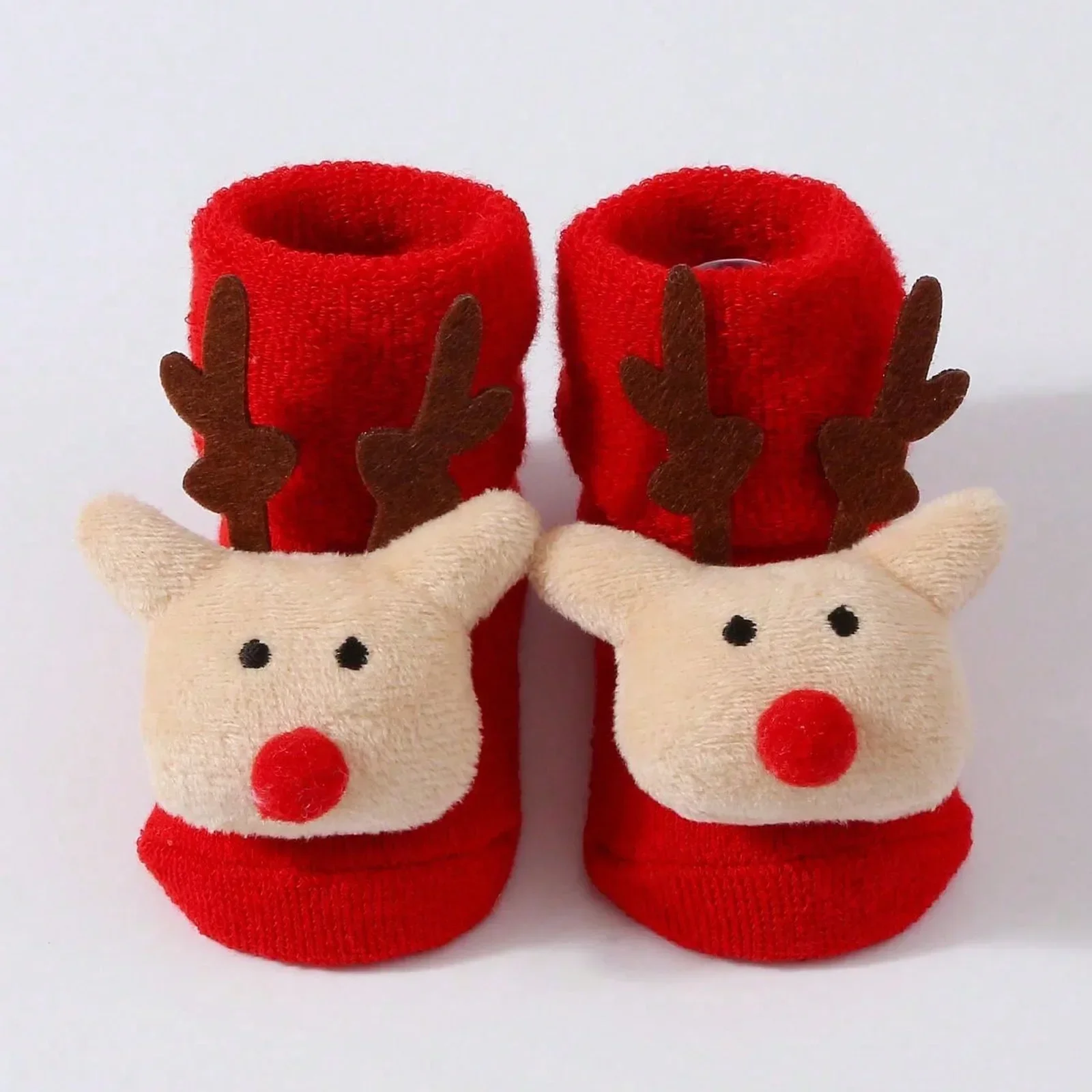 Knitted Christmas Baby Socks 2