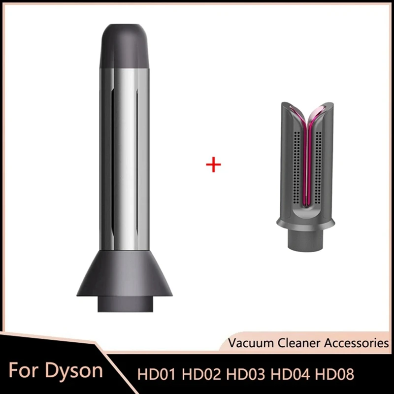 Bigodino Per Capelli + Parti Di Clip Per Capelli Lisci Per Asciugacapelli Dyson Hd01/Hd02/Hd03/Hd04/Hd08 Design Per Lo Styling Dei Capelli Lisci Ricci
