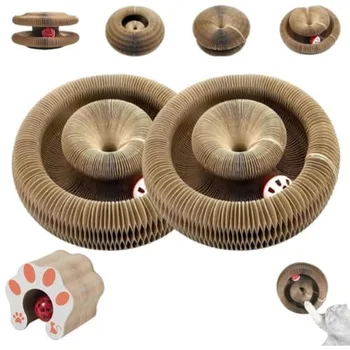 Foldable Cat Scratcher Toy 1