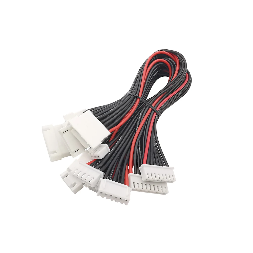 3pc NEW JST 5S LIPO BALANCE LEAD EXTENSION SILICONE 22awg WIRE ADAPTER