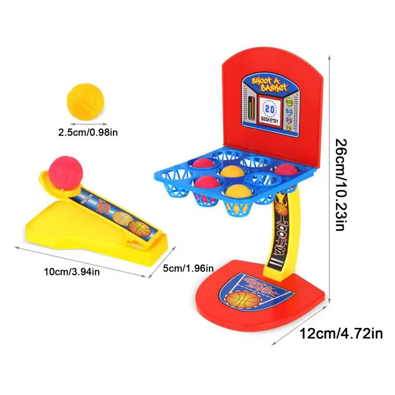Mini Basketball Game Basketball Bouncing Game Parent-Child Interactive Competition Toy For Fun Kids Girls Children 6