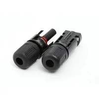 600/400/200/100/40/20/10 pièces connecteurs solaires prises PV 1000V 30A Kit de connecteurs de panneau solaire disponible pour câbles PV/MC 2.5/4/6 mm2 3