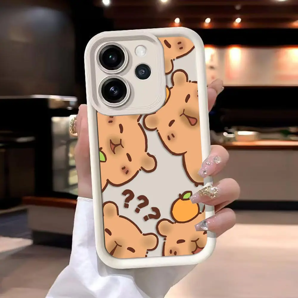 Capybara Cartoon Animal Phone Case Cover