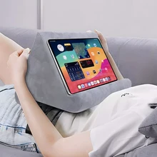 IPad 용 스폰지 베개 태블릿 홀더 Samsung Huawei Xiaomi 태블릿 홀더 휴대 전화 지원 베개 멀티 앵글 독서 스탠드