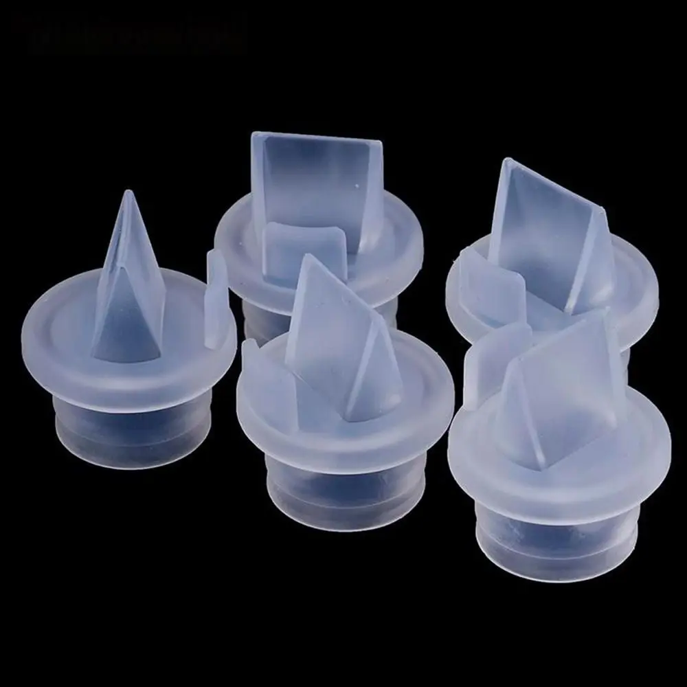 

Backflow Protection Duckbill Valve Universal One-way Valve Breastpump Transparent Silicone Breast Pump Accessories