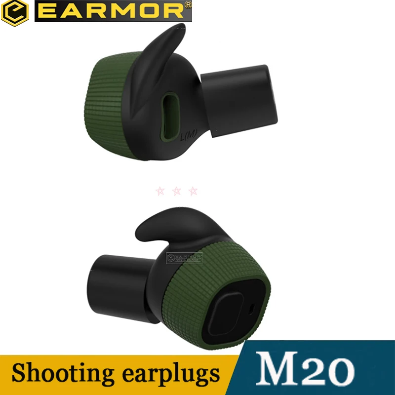 

Earmor M20 MOD3 Tactical Earplugs/Electronic Hearing Protection Airsoft Shooting Earmuffs/Military Anti-Noise Headphones