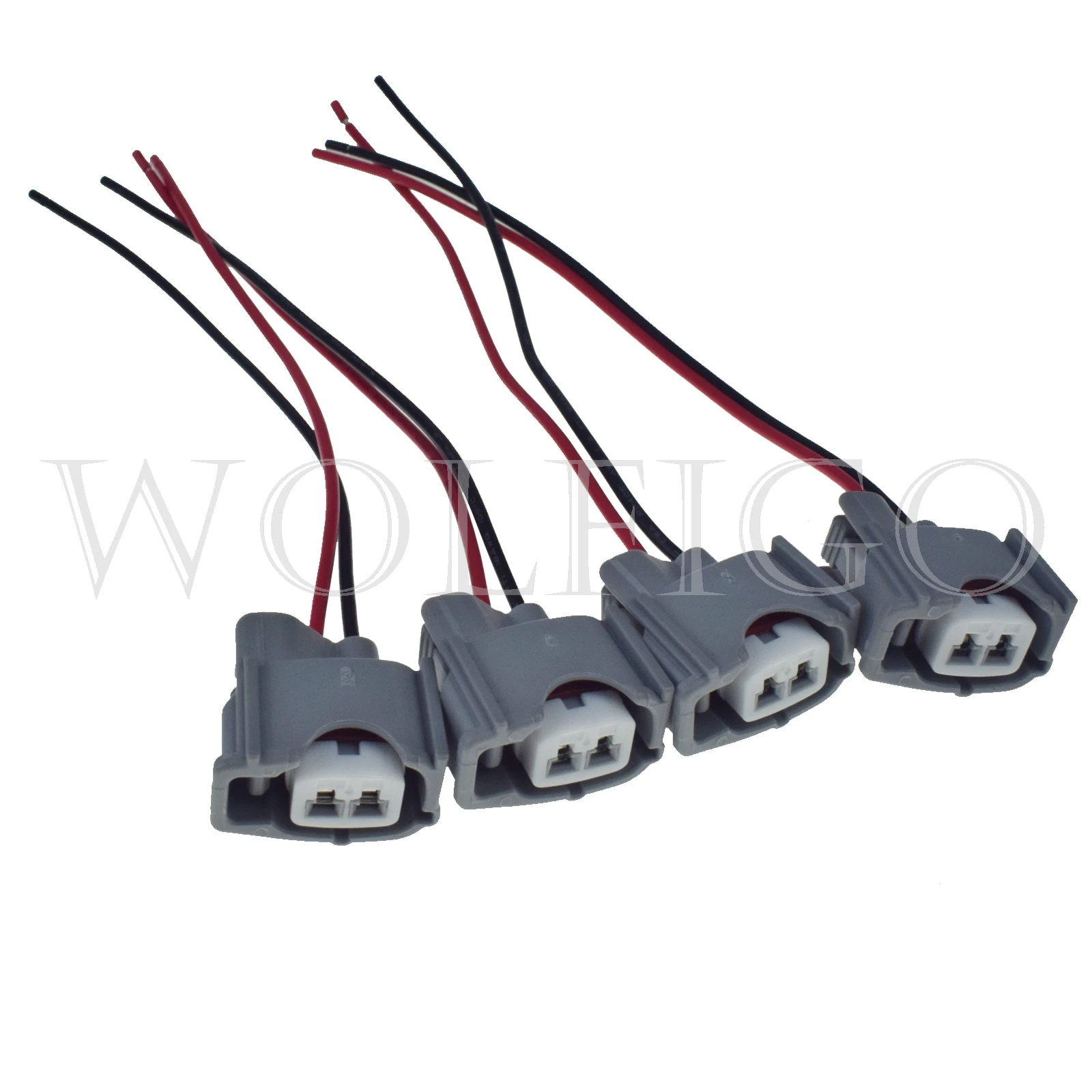 Kit De 4 Coletas De Cableado Para Inyectores De Combustible Toyota | Desconexión Rápida, Compatible Con Varios Modelos