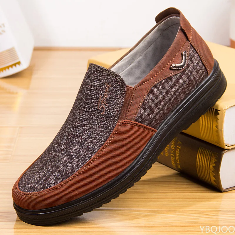 Canvas Shoes Men Summer Classic Loafers Men Casual Shoes Breathable Walking Flat Men Shoes  Sneakers Plus Size 4