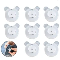 4/8 ensemble drap de lit housse de couette pince de fixation anti-dérapant couverture boucles support de couette fixateur pinces couvertures feuille accessoires 2