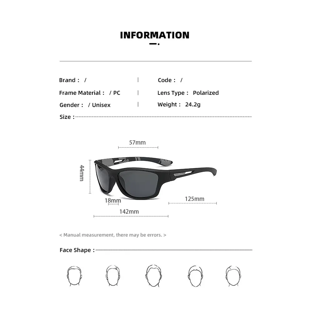 Polarized Cycling Sunglasses Men Women Driving Camping Hiking Fishing Classic Sun Glasses Outdoor Sports UV400_voghion.com