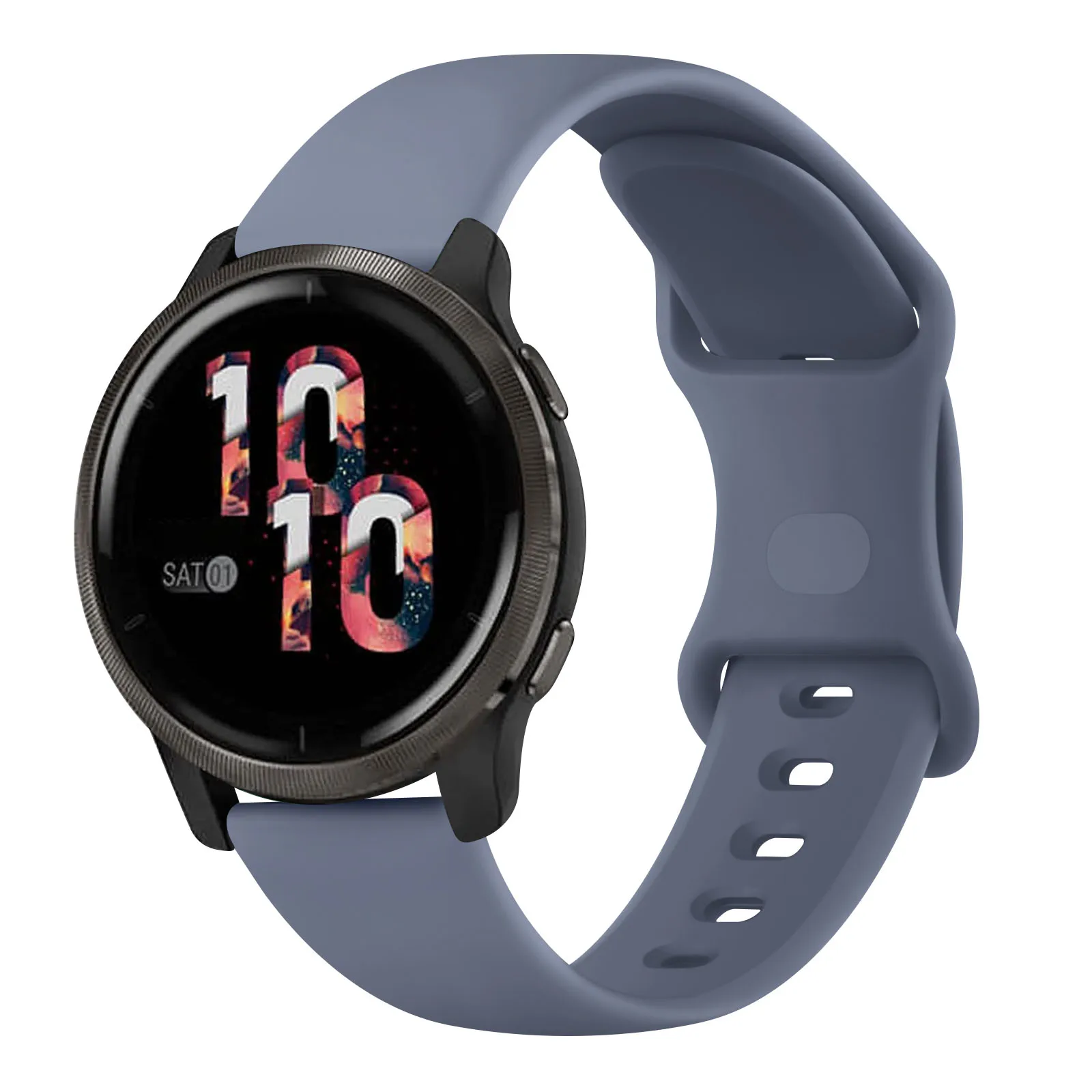 Versatile 20mm Silicone Watch Strap - Durable & Stylish Wristband Replacement