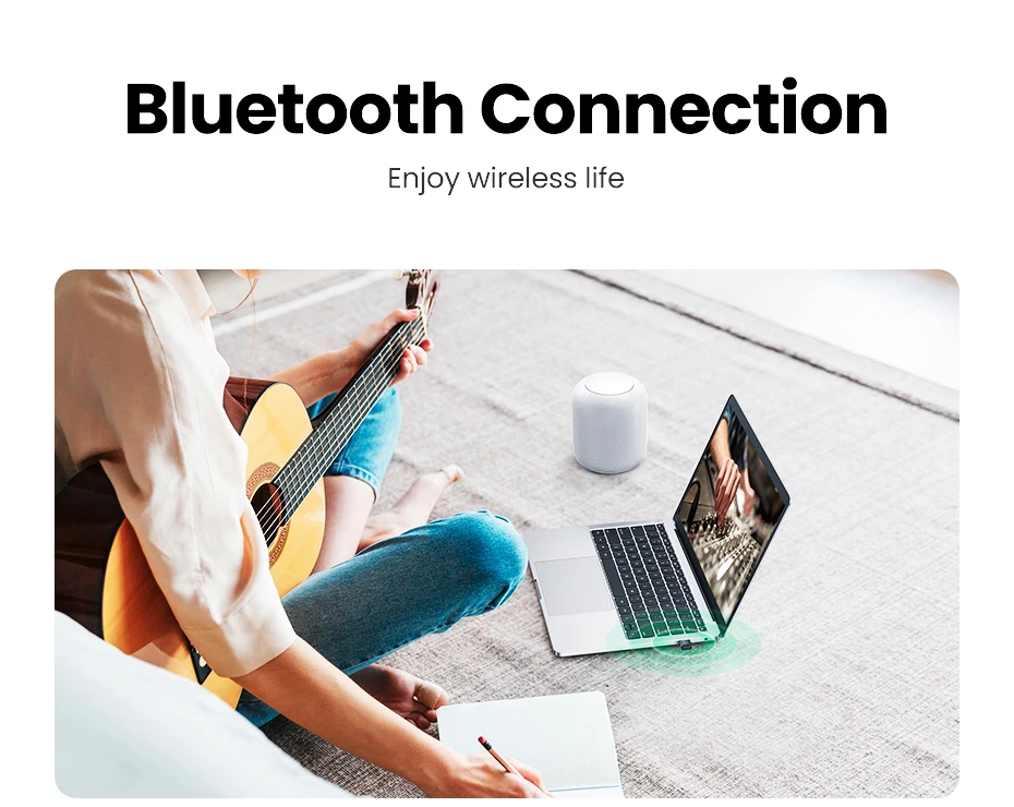 sem fio, Teclado, Música, Receptor de Áudio, Transmissor, Bluetooth 5.4