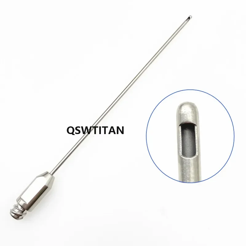 Single Hole Liposuction Cannula Facial Fat Harvesting Cannulas Fat Transfer needle tool