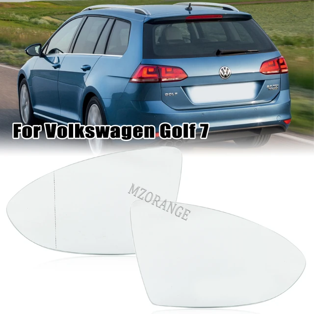 Rückspiegel Glas Objektiv Für VW Golf7 Mk7 2012 2013 2014 2015 2016 2017  Auto Beheizte Spiegel Glas Auto Zubehör links Rechts - AliExpress