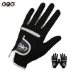 10 pcs Golf Gloves Black can wear on left and right hand fabric lycra soft breathable Professional gloves Drive Cycling Outdoor 3
