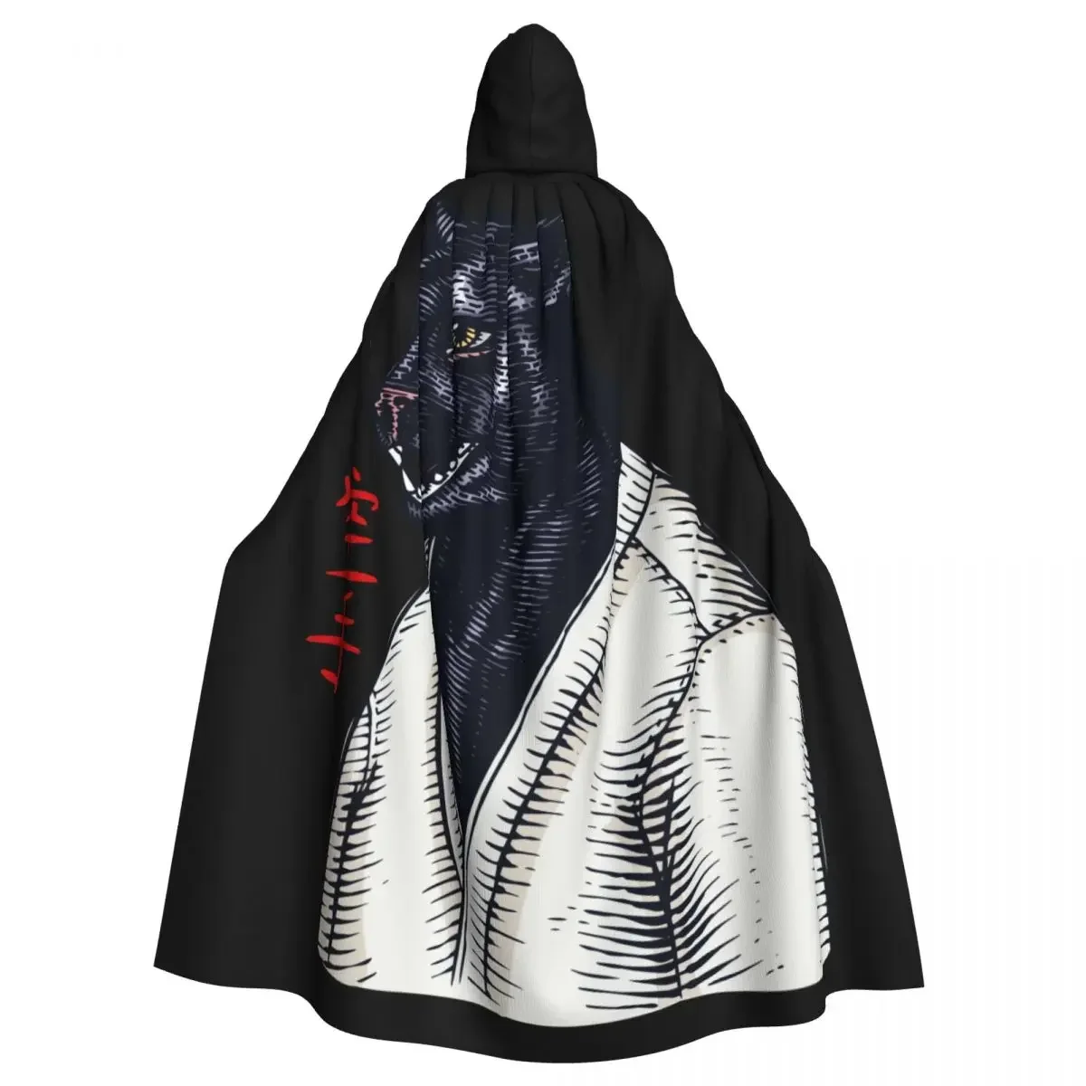 

Karate Unisex Witch Party Reversible Hooded Adult Vampires Cape Cloak