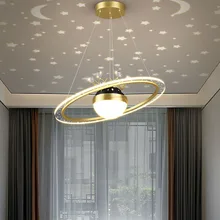 

Ceiling Linear Pendant Light Led Bedroom Round Led Pendant Light Modern Living Room Furniture Luminaire Suspendu Lustre HX50NU