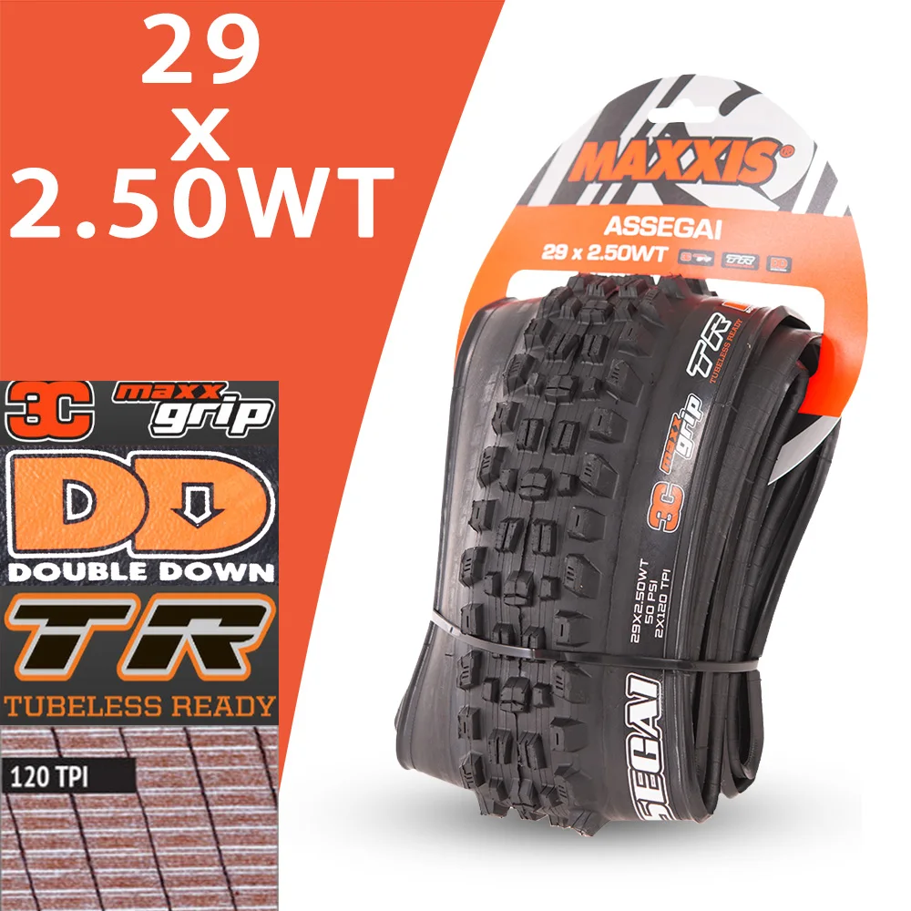 Maxxis Assegai Pneu MTB Tubeless 29 27.5 Polegadas para Downhill