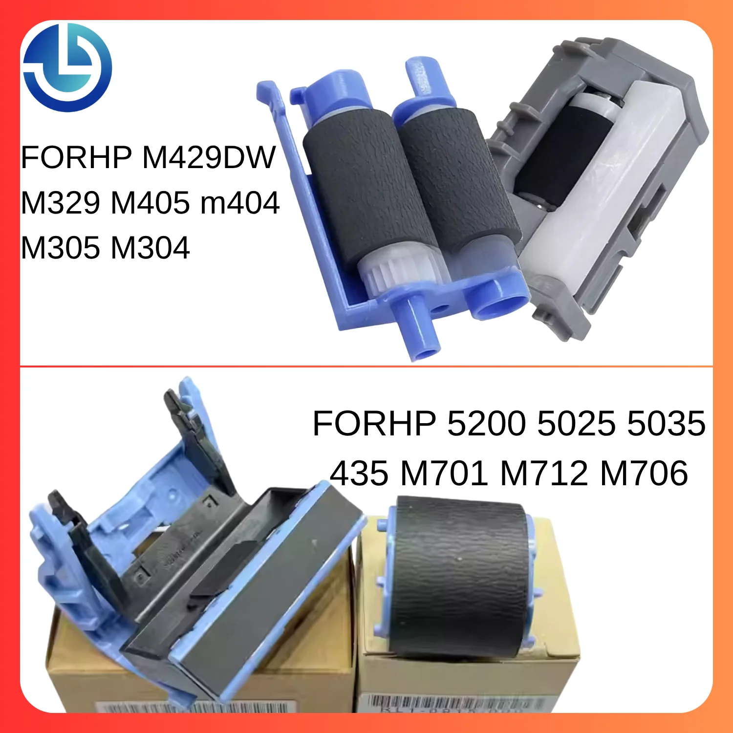 Printer Spare Parts Kit Includes Pickup Roller Separation Pad for HP Universal 407NK 436 437 439 M429DW M329 M405 M404 M305 M30 - 3