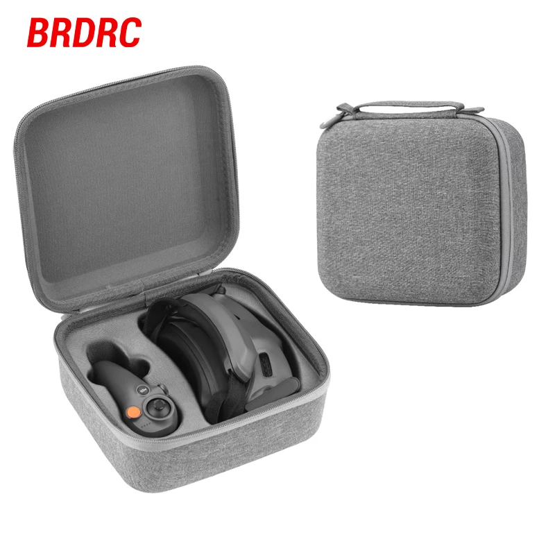 BRDRC Avata 2 Carrying Case for DJI Goggles 3/RC Motion 3 Handbag Storage Bag Travel Case Protection Box Portable Dustproof drone accessories dji case drone case
