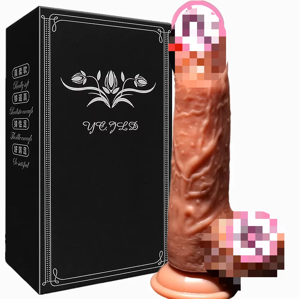 Sex Toys Remote Control Vibrate Big Dildo Simulated Penis Powerful Stretch & Vibrate Heating Dildo Vibrator Penis Masturbator for Women