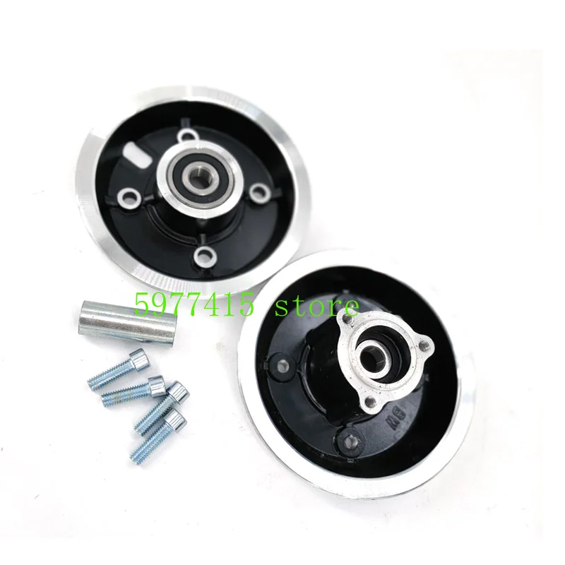 8" Electric Scooter Tyre With Wheel Hub with Brake disc 200x50 Inflation Tyre&inner tube Electric Vehicle Aluminium tire electric scooter tire