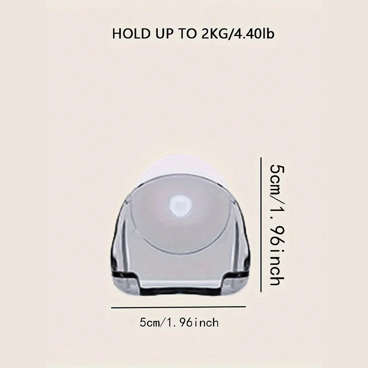 Shaver Holder with Suction Cup, Wall Mounted, Space Saving Bathroom
