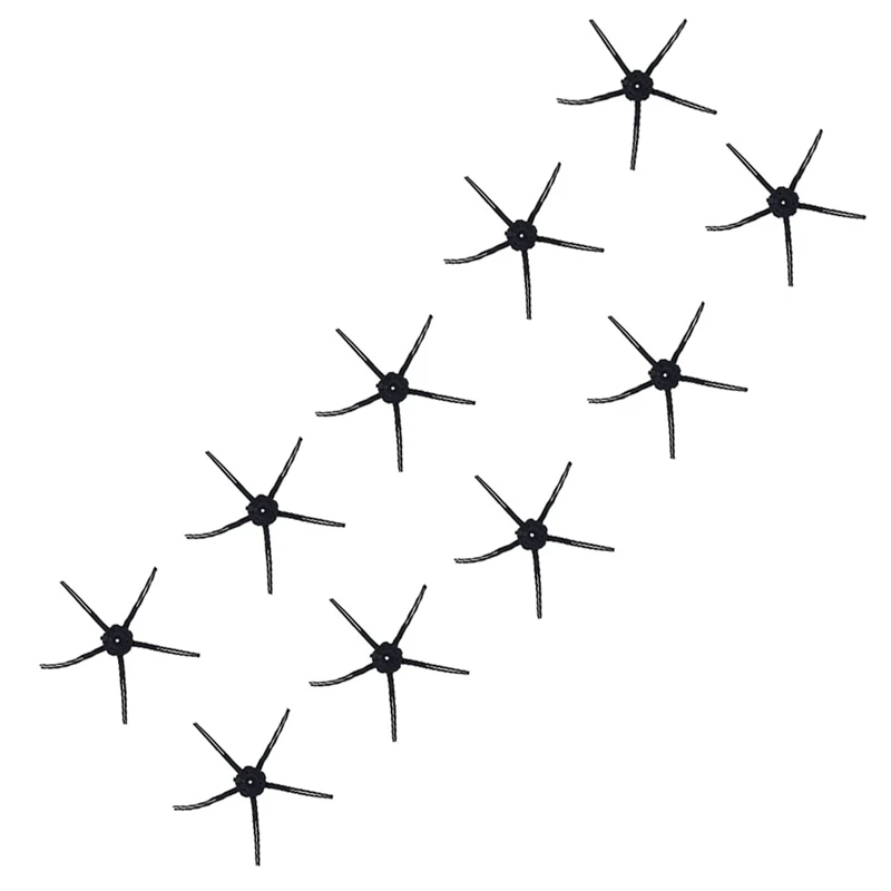 

10PCS Spare Parts For Roborock Q5 Robot Vacuum Cleaner Side Brush Household Cleaning Tool Black